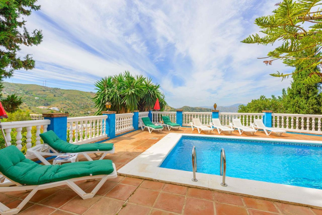 Casa Jardín del Olivar con Piscina privada Alcaucín Exterior foto